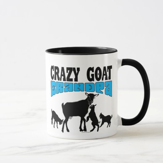 Mug CHÈTES | Crazy Goat Grandpa GYG (Droite)