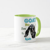 Mug CHÈTES | Faites-le pour les enfants GetYerGoat™ (Devant droit)