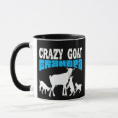 Mug CHÈTES | Grand-père de chèvre fou White GYG (Gauche)