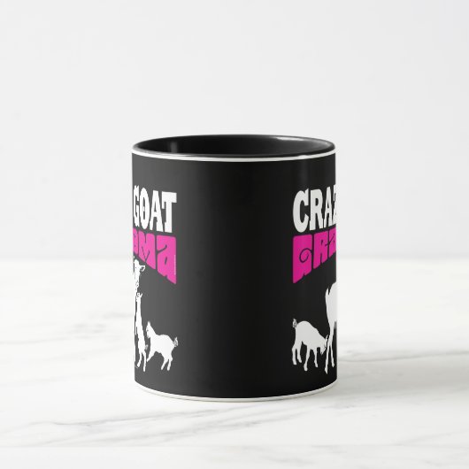 Mug CHÈTES | Je suis la chèvre folle grand-mère GYG (Centre)
