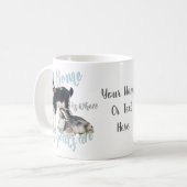 Mug CHÈTES | La maison naine nigériane où sont mes chè (Devant gauche)