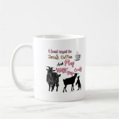 Mug CHÈTES | Vous voulez boire du café et jouer avec d (Gauche)