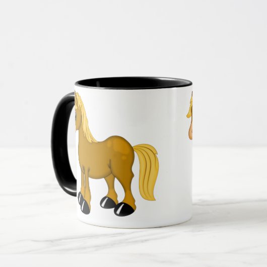 Mug Cheval (Devant gauche)