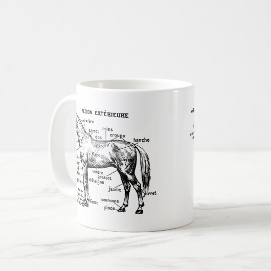 Mug Cheval (Devant gauche)