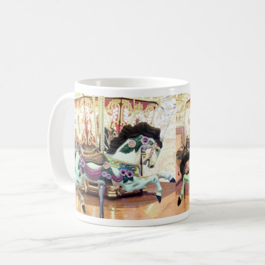 Mug Cheval #1 de carrousel (Devant gauche)
