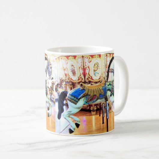 Mug Cheval #2 de carrousel (Devant droit)