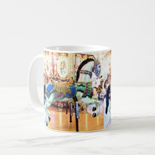 Mug Cheval #2 de carrousel (Devant gauche)