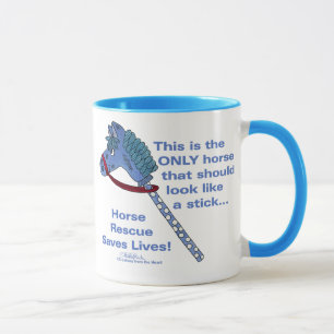 Mug Cheval à bâche