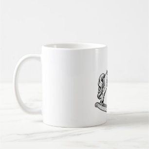 Mug Cheval à bascule victorien Gravure Nurserie vintag