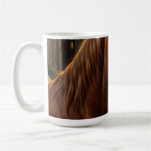 Mug Cheval Alezan Heure Dorée Grange (Gauche)