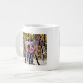 Mug Cheval Amish 8 bits (Devant gauche)