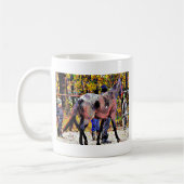 Mug Cheval Amish 8 bits (Gauche)