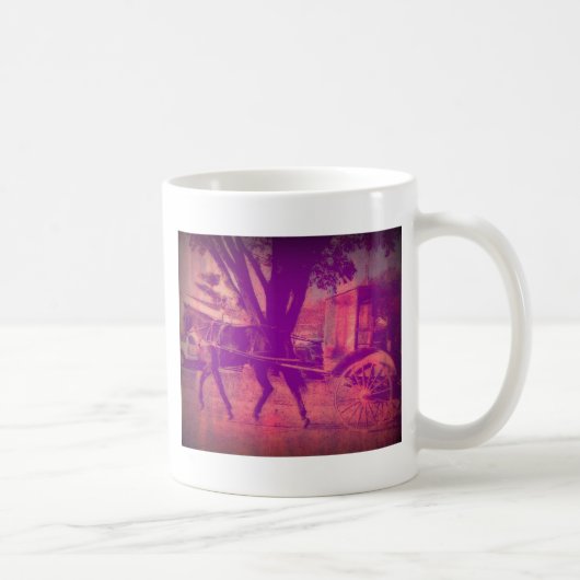 Mug Cheval Amish et Buggy (Droite)
