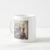 Mug Cheval Amish et Buggy à l'ombre (Devant gauche)