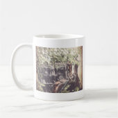 Mug Cheval Amish et Buggy à l'ombre (Gauche)