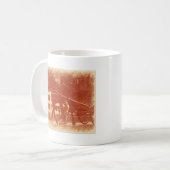 Mug Cheval Amish et Sepia Buggy (Devant gauche)