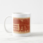 Mug Cheval Amish et Sepia Buggy (Gauche)