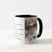 Mug Cheval andalou et la prière de sérénité (Devant droit)