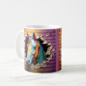 Mug Cheval Arc-En-Ciel (Devant gauche)