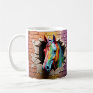 Mug Cheval Arc-En-Ciel