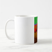 Mug Cheval arc-en-ciel de Noël (Gauche)