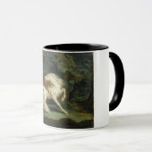 Mug Cheval attaqué par un lion (Devant droit)