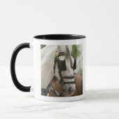 Mug Cheval avec des oeillères (Gauche)