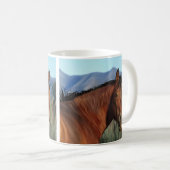 Mug Cheval bai (Devant droit)