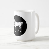 Mug Cheval blanc (Devant droit)