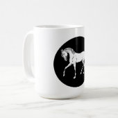 Mug Cheval blanc (Devant gauche)