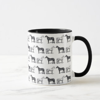 Mug Cheval blanc/cheval noir