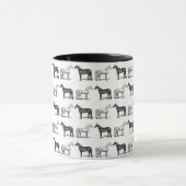 Mug Cheval blanc/cheval noir (Centre)