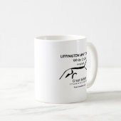Mug Cheval blanc d'Uffington (Devant droit)