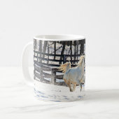 Mug Cheval blanc galopant (Devant gauche)