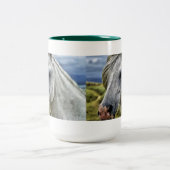 Mug Cheval Blanc/Gris (Centre)
