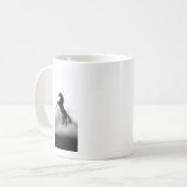Mug Cheval blanc noir (Devant gauche)