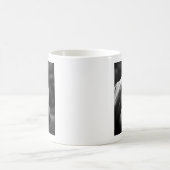 Mug Cheval blanc noir (Centre)