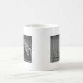 Mug Cheval blanc noir - Art de la photographie animale (Centre)