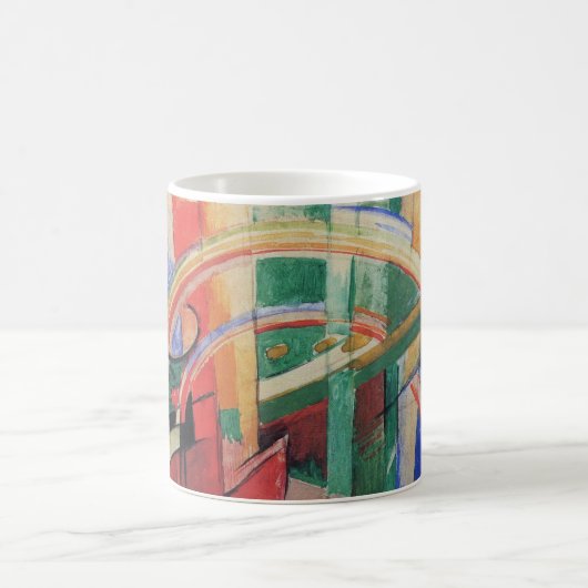 Mug Cheval bleu avec arc-en-ciel par Franz Marc (Centre)