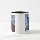 Mug Cheval Brown en hiver (Centre)