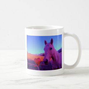 Mug Cheval Brown et Coeur Rouge