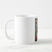 Mug Cheval brun dans les fleurs. (Gauche)