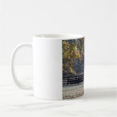 Mug Cheval Brun traversant une clôture (Gauche)