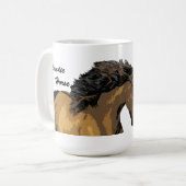 Mug Cheval Buckskin Nouvelle Vogue (Devant gauche)