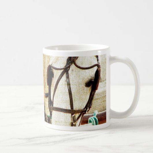 Mug Cheval Buggy Amish Grey (Droite)