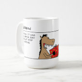 Mug Cheval cadeau (Devant gauche)