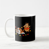 Mug Cheval Chinois Cavalier King Charles Spaniel Heure (Gauche)