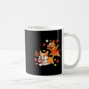 Mug Cheval Chinois Corgi Drôle Enfants Hommes Femmes J