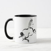 Mug Cheval chinois vintage (Gauche)
