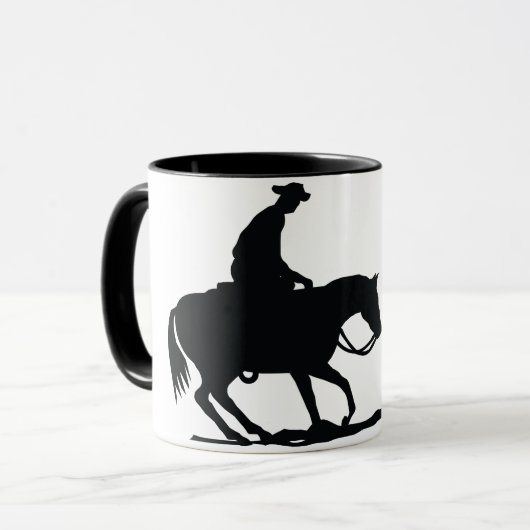 Mug Cheval coupant (Devant gauche)